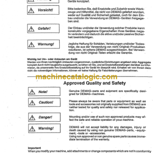 Terex AC80-2 Crane Parts Manual (81853)