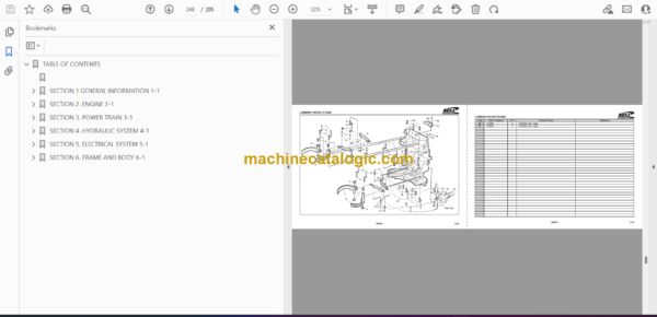 Bell TH120B Tracked Harvester Parts Manual (874014) - Image 2