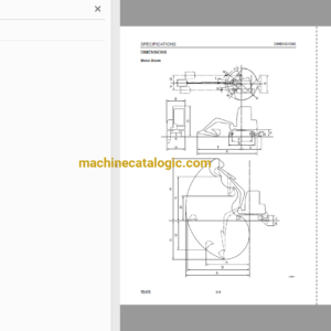 Takeuchi TB175 Compact Excavator Service Manual (CL3E003)