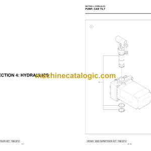 Bell B20D Supertruck MK7 EA821D70 Parts Manual (872323)