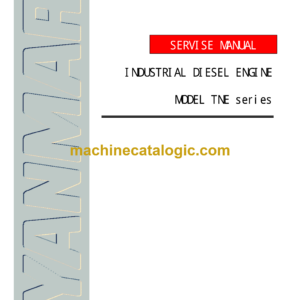 Yanmar Model TNE Series Industrial Diesel Engine Service Manual