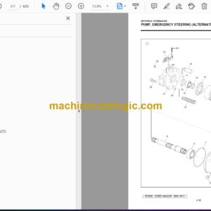 Bell 2306D Artic Hauler Mk 6.1 – B823D61 Parts Manual (872266)