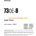 Komatsu 730E-8 Dump Truck Shop Manual (CEBM032406)