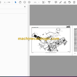 Bell B30B 6X6 ADT Mk I and Mk II Articulated Dump Truck Parts Manual (875004)