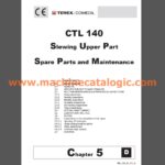 Terex CTL140-8 TS16 Tower Crane Service & Parts Information PDF Manual Content