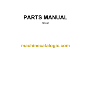 Bell 4206D 4X4 Hauler Parts Manual (872093 - July 2005)