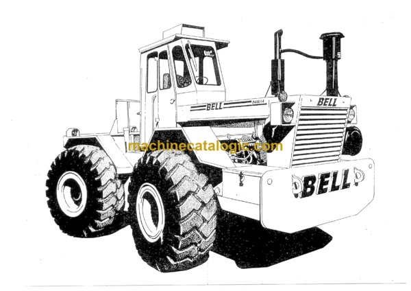 Bell 2406 Hauler Parts Manual (870027)