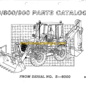 Fermec 700, 800, 900 Parts Catalog (6199002M3)