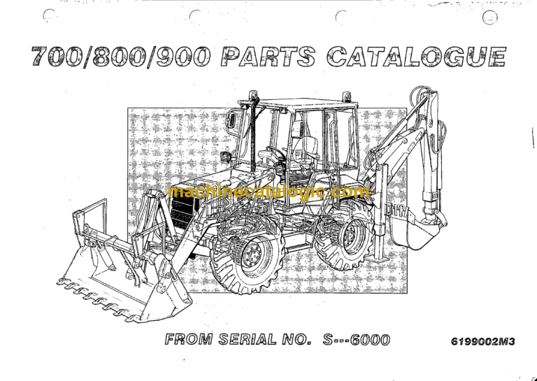 Fermec 700, 800, 900 Parts Catalog (6199002M3)