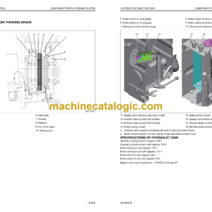 Komatsu HD1500-8 Dump Truck Shop Manual (SEN06630-25)