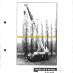 Terex RT440B Crane Operator's Manual