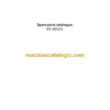 IНI 80VX3 Mini Excavator Spare Parts Catalog