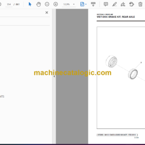 Bell B40D, B35D 6X6 ADT MK 6.1, B35D 6X6 WDB ADT MK 6 Articulated Dump Truck Parts Manual (872268) (A840D61, A835D61, A836D61)