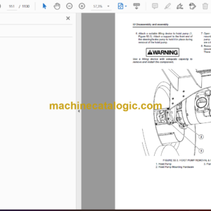 Komatsu 980E-4 Dump Truck Shop Manual (CEBM031007)