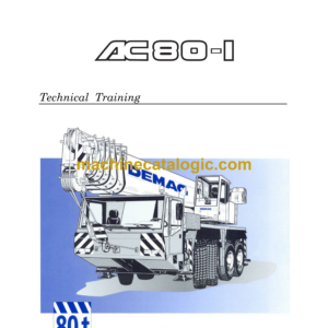 Terex AC80-1 Crane Technical Training