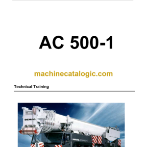 Terex AC500-1 Crane Technical Training