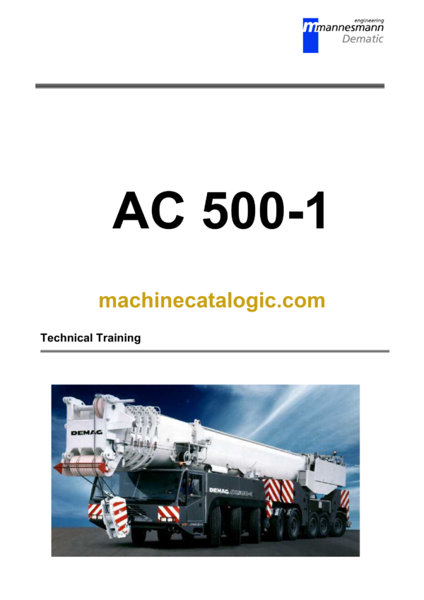 Terex AC500-1 Crane Technical Training