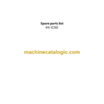 IHI IС50 Spare Parts List