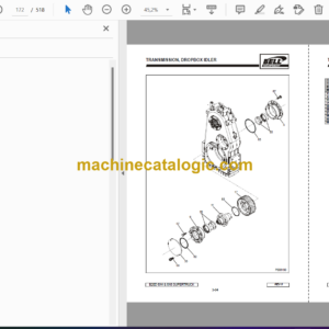 Bell B20D 6X6 & 6X4 ADT Supertruck Tier3 Parts Manual (872137)