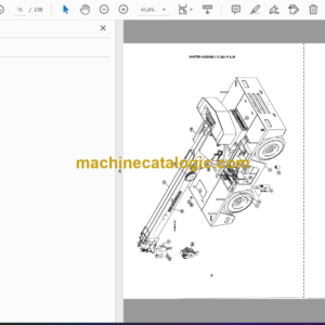 Broderson IC-200-1F, 2F, 3F Crane Parts Manual