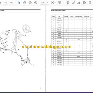 Terex TLB-825 Parts Catalog (RU)