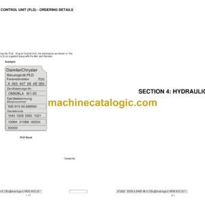 Bell B40D, B35D 6X6 ADT MK 6.3 Blu@dvantage, B35D WDB ADT MK 6.3 Articulated Dump Truck Parts Manual (872282) (A640D63, A635D63, A636D63)