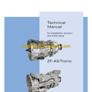 ZF ZF-AS Tronic, ZF-AS Tronic mid Technical Manual