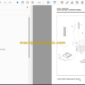 Bell B30D MK 7 Blu@dvantage WDB ADT Articulated Dump Truck Parts Manual (872325) (A630D70, A631D70)