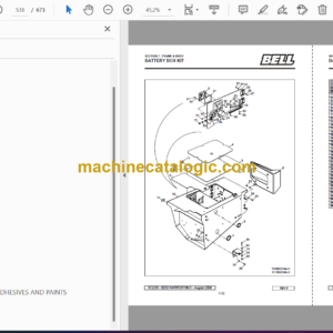 Bell B25D Narrow Mk VI Parts Manual (872258)