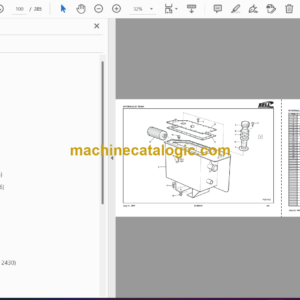 Bell B16B 6×2 Articulated Dump Truck Parts Manual (870150, August 1997)