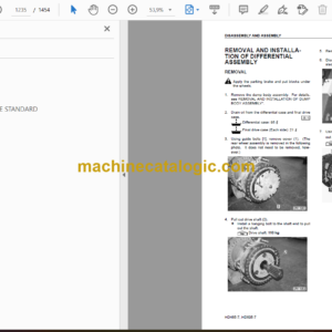 Komatsu HD465-7, HD605-7 Dump Truck Shop Manual (SEBM027622)