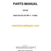 Bell B30D MK 6.3 SCR, WDB ADT Articulated Dump Truck Parts Manual (872275) (A630D63, A631D63)