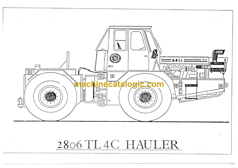 Bell 2806TL 4C Hauler Parts Manual (870062)