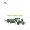 Fendt 10065 Former Kreiselschwader Betriebsanleitung