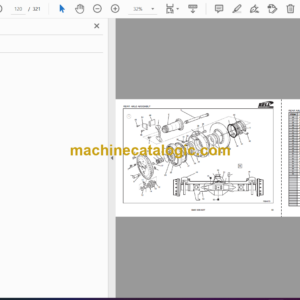 Bell B40C 6X6 ADT Articulated Dump Truck Parts Manual (872035, 872035-01)