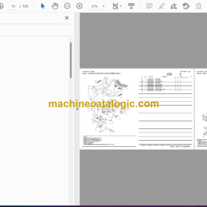 Yanmar V4-6 Wheel Loader Parts Catalog (0CS10-M53402EN)