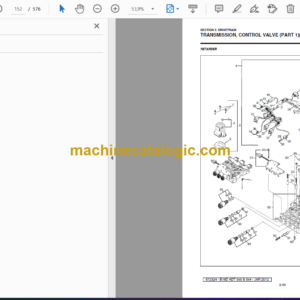 Bell B18D ADT 6X6 & 6X4 MK7, A818D70 6X6, A817D70 6X4 Articulated Dump Truck Parts Manual (872324)