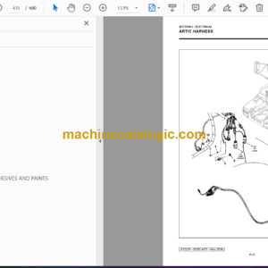 Bell B25D Mk VI ADT – A825D60 Articulated Dump Truck Parts Manual (872235)