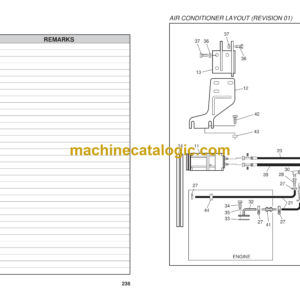 Bell B20CE 6X4 ADT Articulated Dump Truck Parts Manual (872031-01 April 1999)