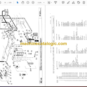 Terex RT440B Crane Parts Manual