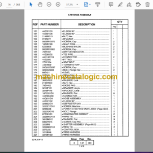 Terex RT1000 Crane Parts Manual