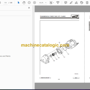 Bell B18D 6X6 & 6X4 ADT G2 Articulated Dump Truck Parts Manual (872138)