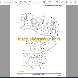 IНI 60V4 Mini Excavator Spare Parts Manual