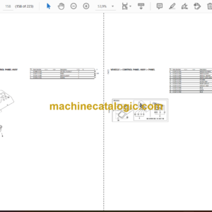 Yanmar ViO25-4 Mini Excavator Parts Catalog (Y00Y4825)