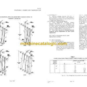 Terex HC275 Crane Operator’s Manual