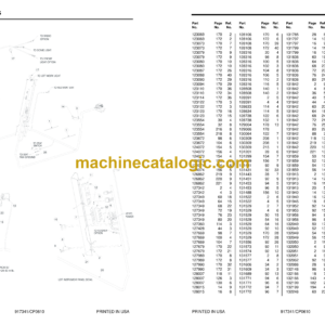 Gehl SL5640E, SL6640E Skid Loader Parts Manual (917341C)