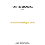Bell B30D, B25D ADT Tier3 Articulated Dump Truck Parts Manual (872133)