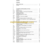 Terex CC2000-1 Crane Manual