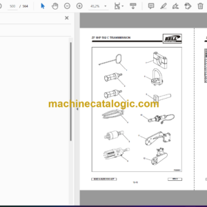 Bell B30D, B25D ADT Tier3 Articulated Dump Truck Parts Manual (872133)