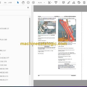 Bell B18D 6X4 ADT, B18D 6X6 ADT, B20D 6X4 ADT, B20D 6X6 ADT, B25D 6X6 ADT, B30D 6X6 ADT Articulated Dump Truck Service Manual (872166)